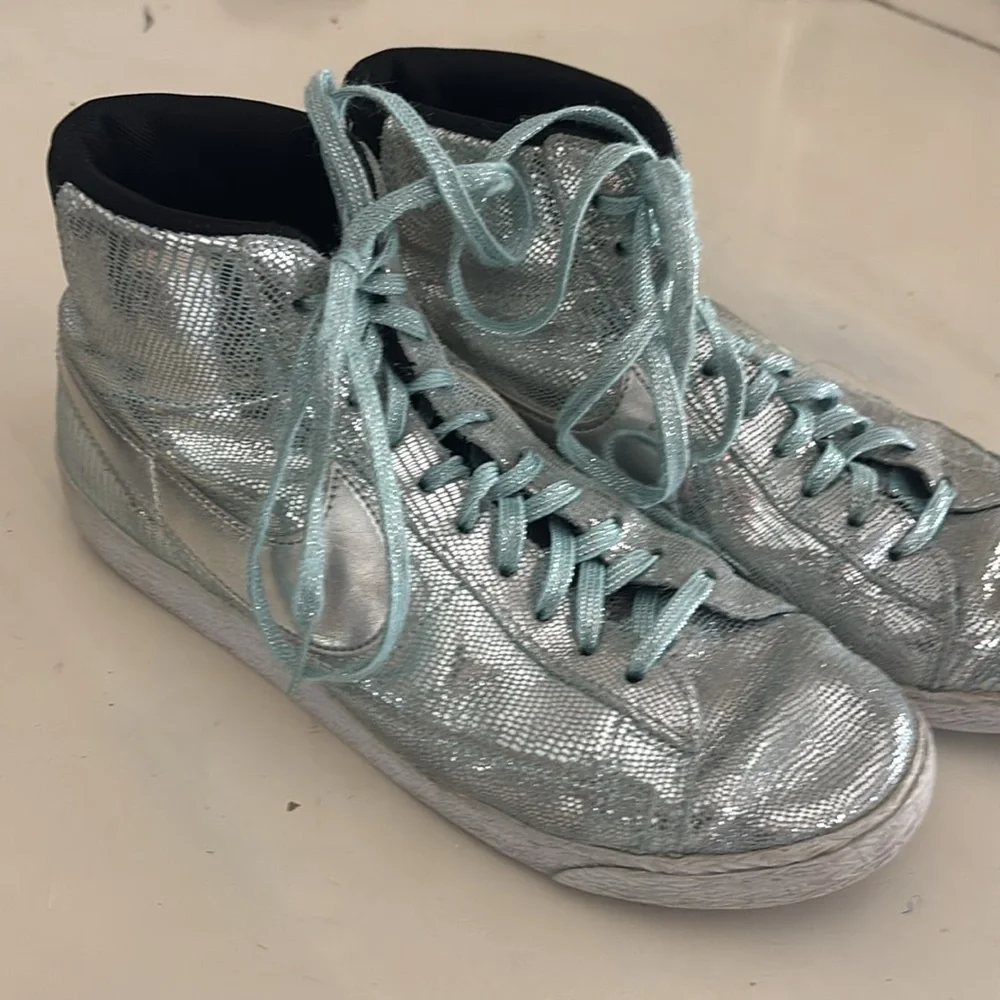 Nike Hightop Disco Ball Blazers, size 7.5 - Picture 3 of 14